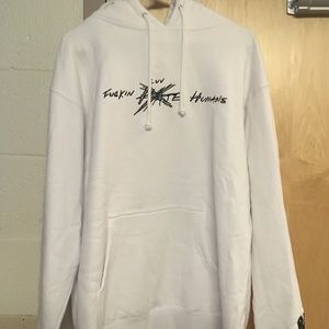 i fuckin luv humans hoodie